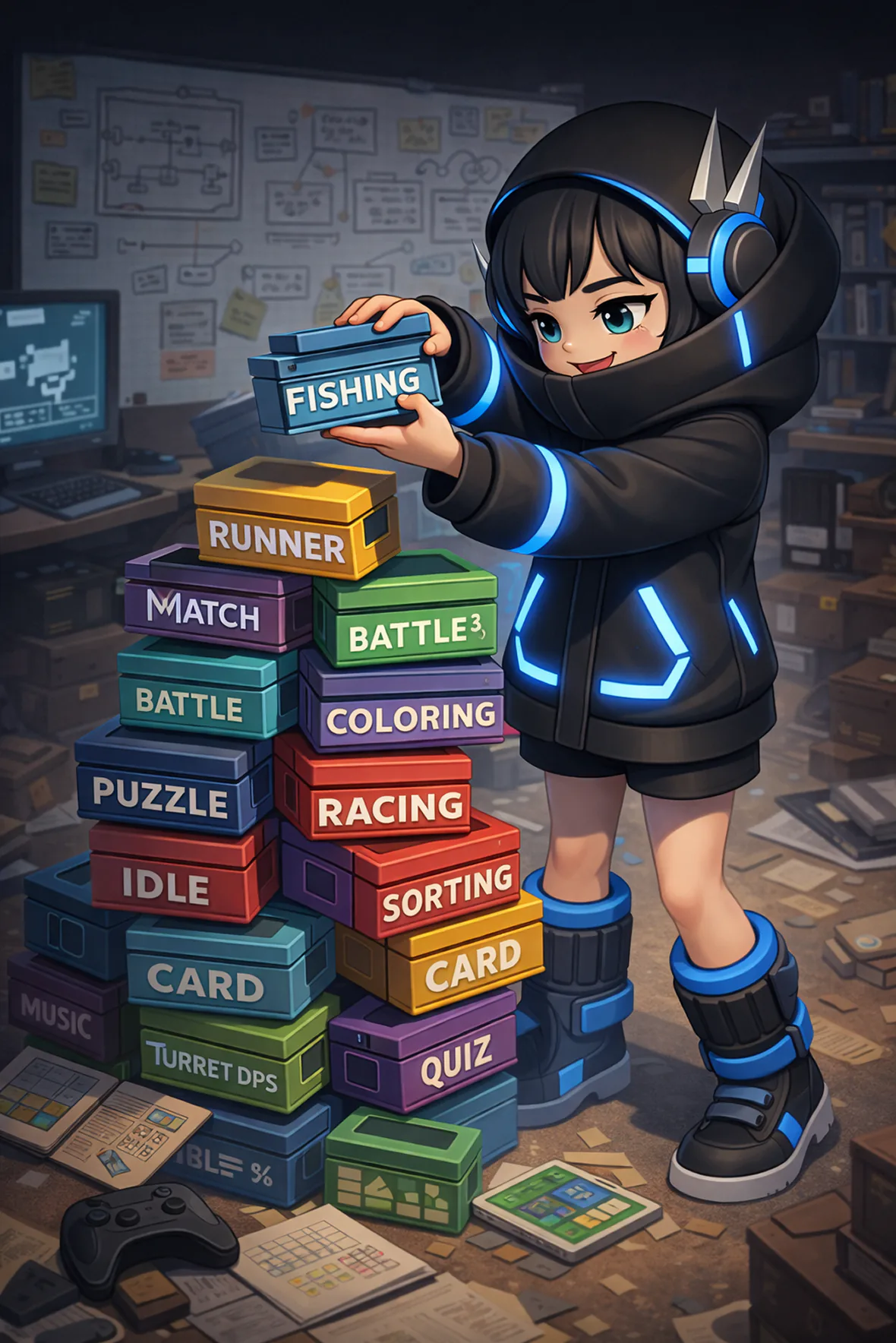 Membangun library mini games yang bisa dipakai ulang