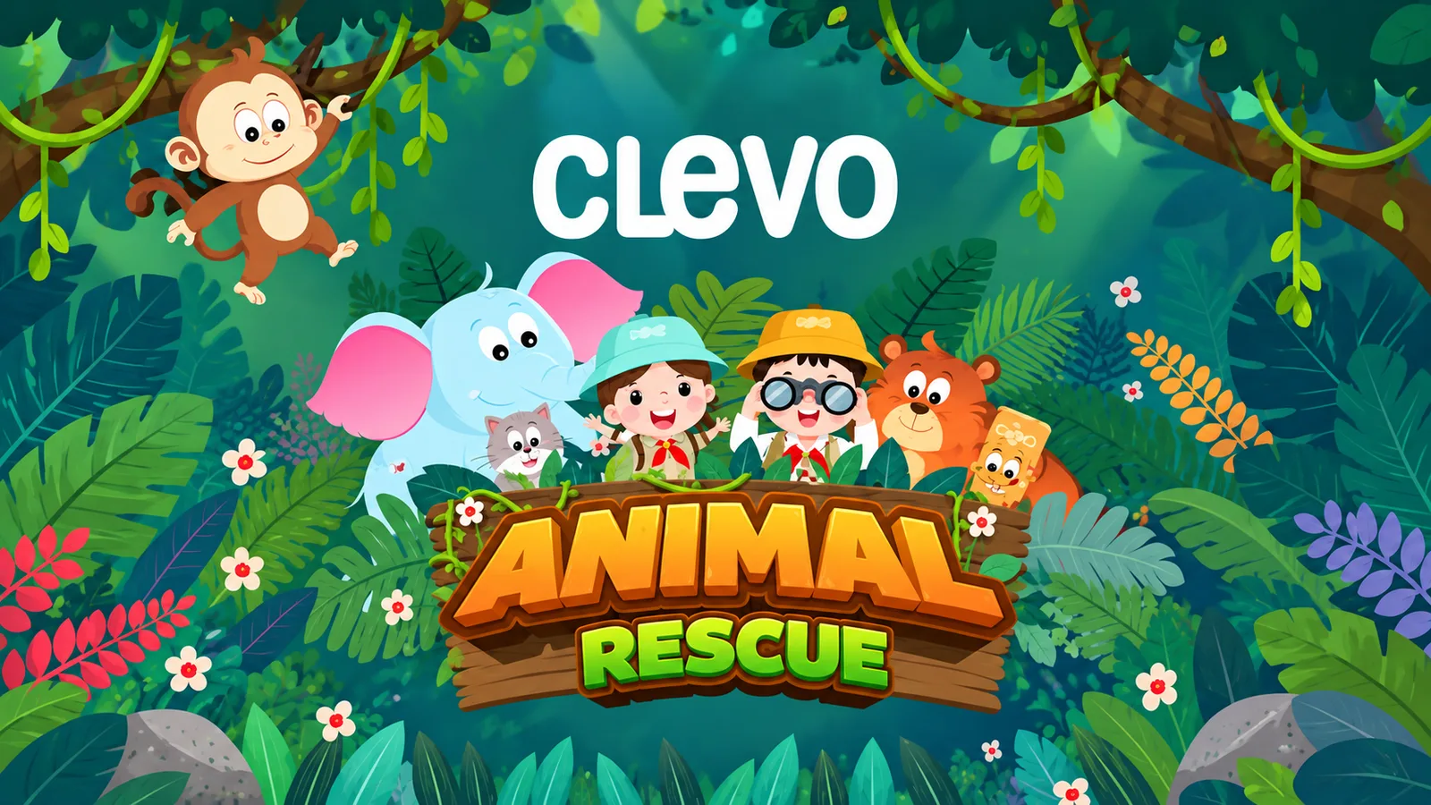 Clevo Animal Rescue title screen