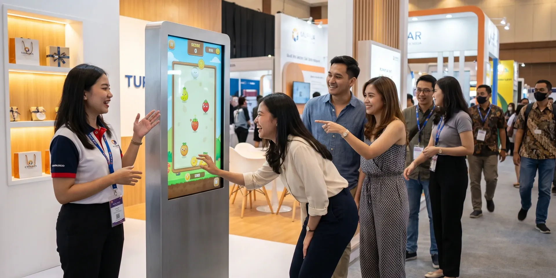 Ingin Booth Pameran Ramai? Sewa Games Interaktif Sekarang!