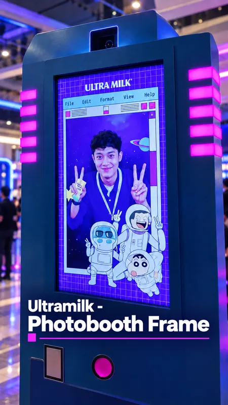 Photobooth Frame - ULTRA MILK