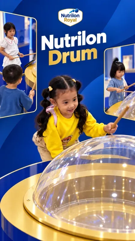 Nutrilon Drum - Sensor Game
