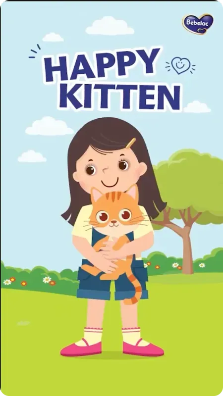 happy kitten